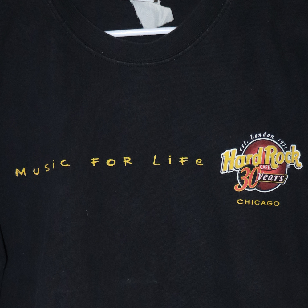 Hard Rock Cafe 30 Years Chicago Tour Shirt XL